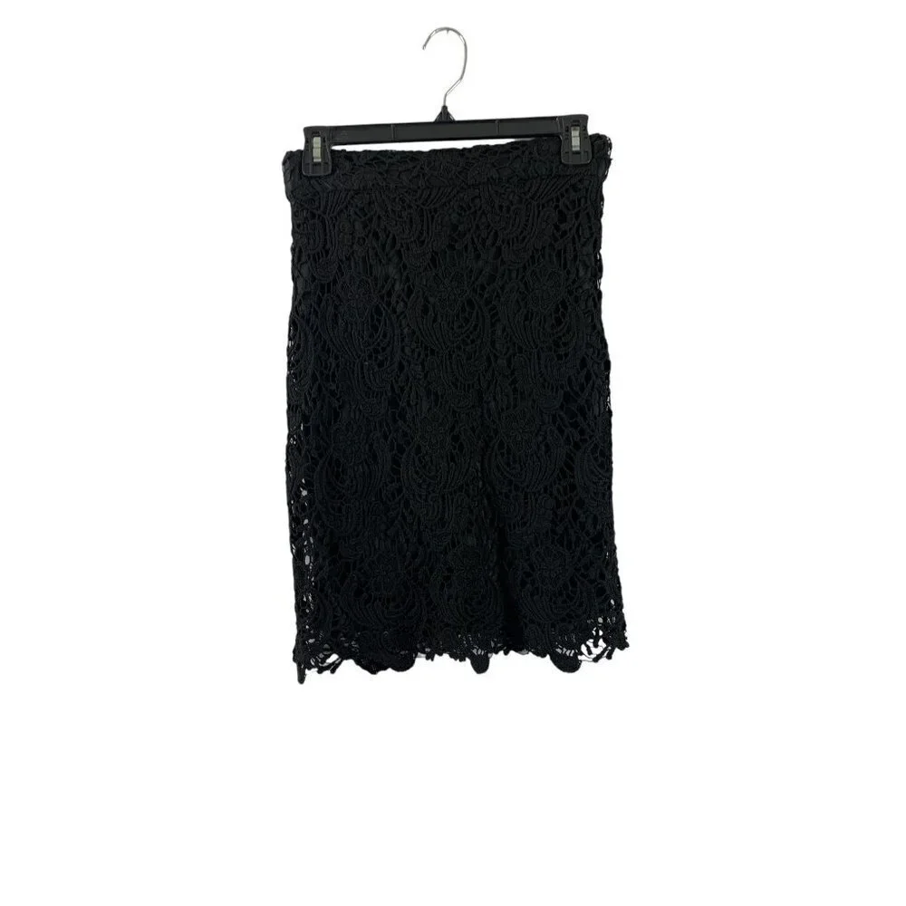Forever 21 Women's Black A-Line Skirt